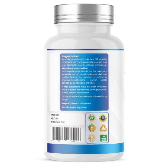 Picture of Humming Herbs L-Theanine Capsules 120 – 4-in-1 Formula