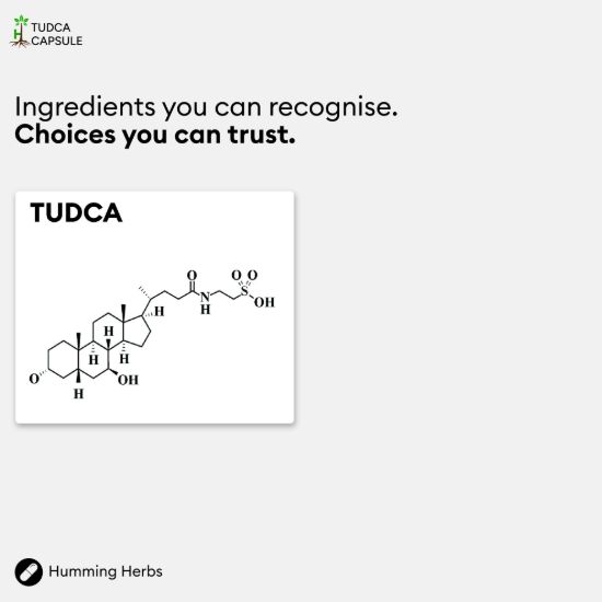 Picture of Humming Herbs TUDCA 1000mg Capsules – 180 Capsules
