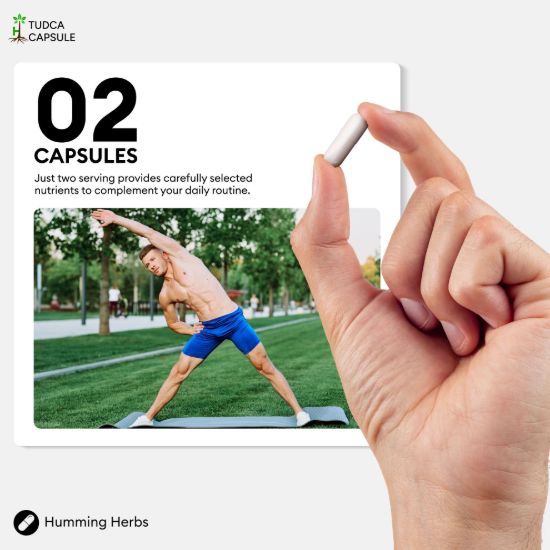Picture of Humming Herbs TUDCA 1000mg Capsules – 180 Capsules