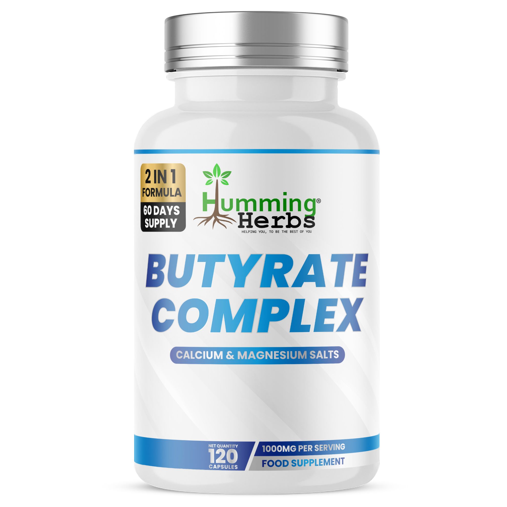 Picture of Humming Herbs Butyrate Complex — Calcium & Magnesium Salts