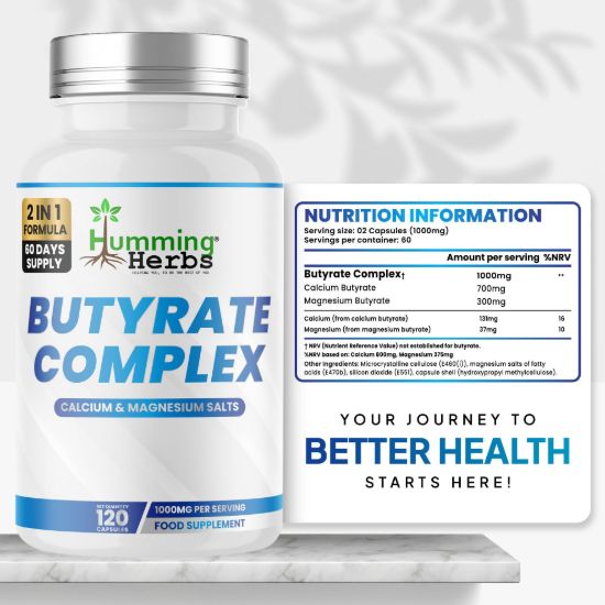 Picture of Humming Herbs Butyrate Complex — Calcium & Magnesium Salts