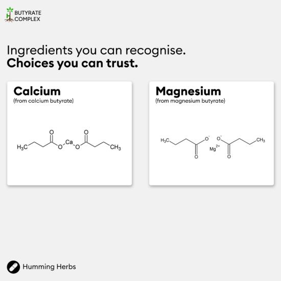 Picture of Humming Herbs Butyrate Complex — Calcium & Magnesium Salts