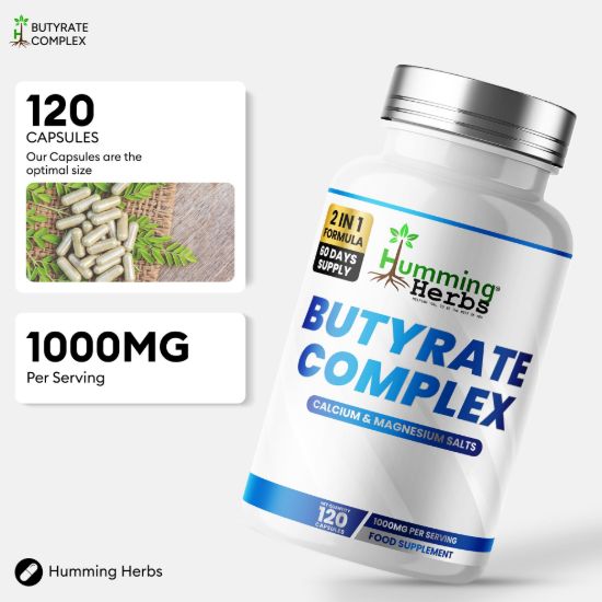 Picture of Humming Herbs Butyrate Complex — Calcium & Magnesium Salts