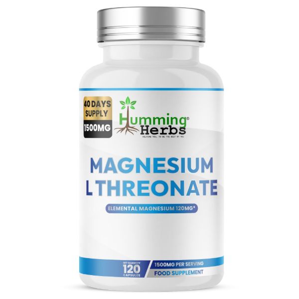Humming Herbs Magnesium L-Threonate Capsules 1500mg