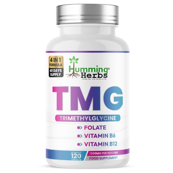 Humming Herbs TMG Trimethylglycine Capsules 1500mg 120s