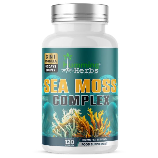 Picture of Humming Herbs Sea Moss Complex Capsules | 120 Capsules
