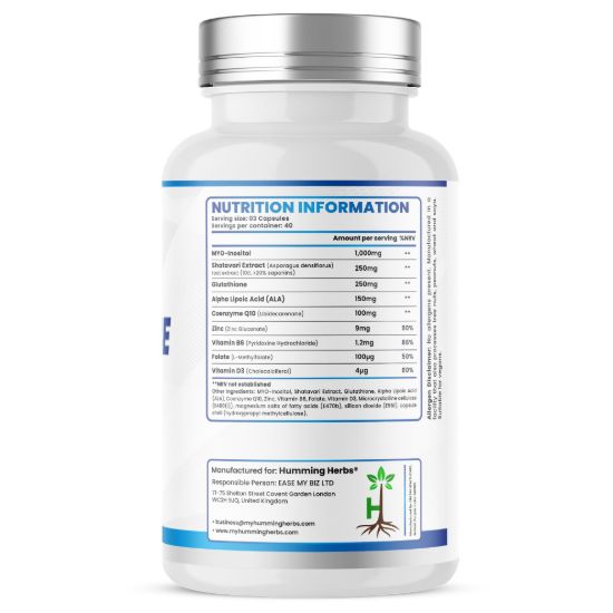 Picture of Humming Herbs Inobalance Pro+ Capsules | 9-in-1 Formula