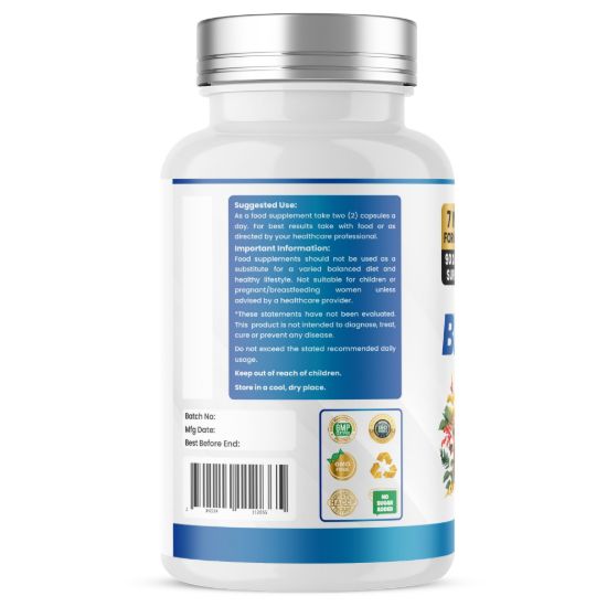 Picture of Humming Herbs Berberine 6-in-1 Formula – 180 Capsules