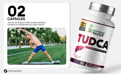Picture of Humming Herbs TUDCA 1000mg Capsules – 180 Capsules